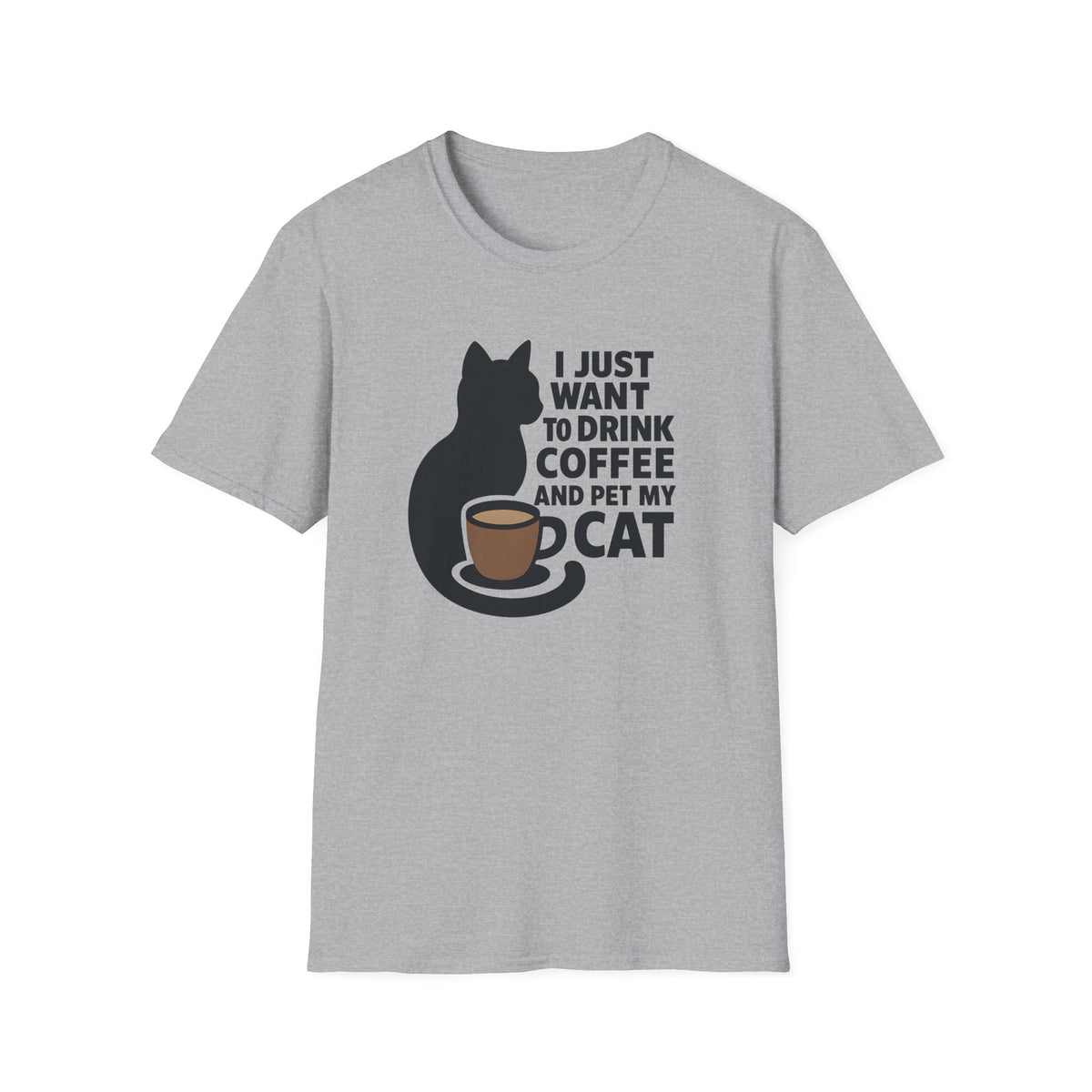 Cat and Coffee T-Shirt
