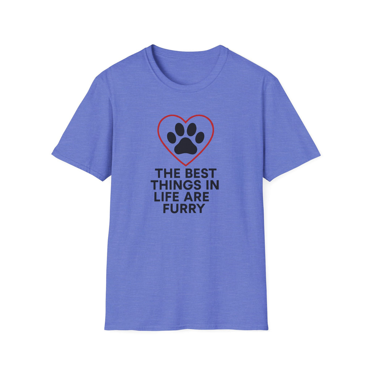 Red Heart Outline T-Shirt