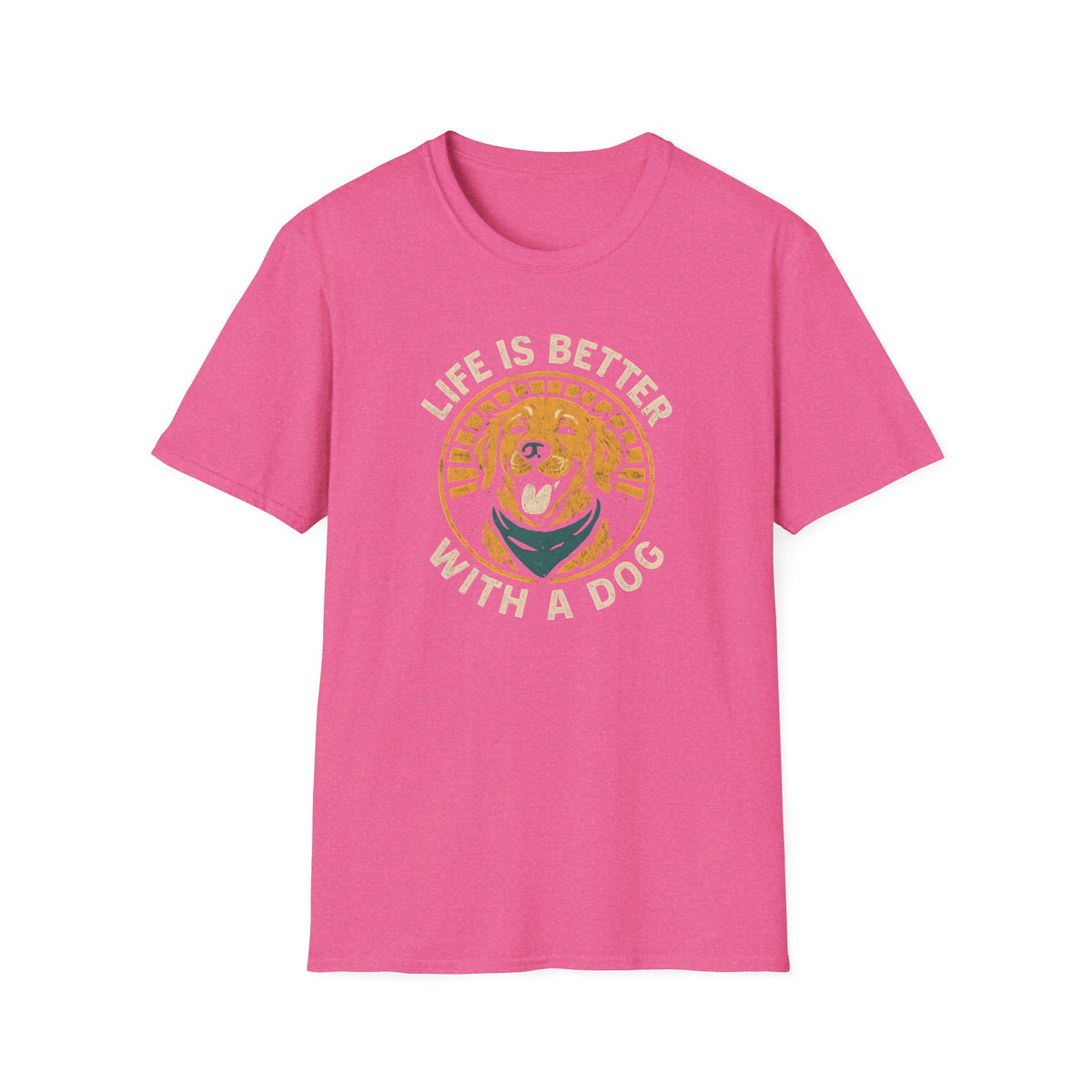Golden Retriever Logo T-Shirt