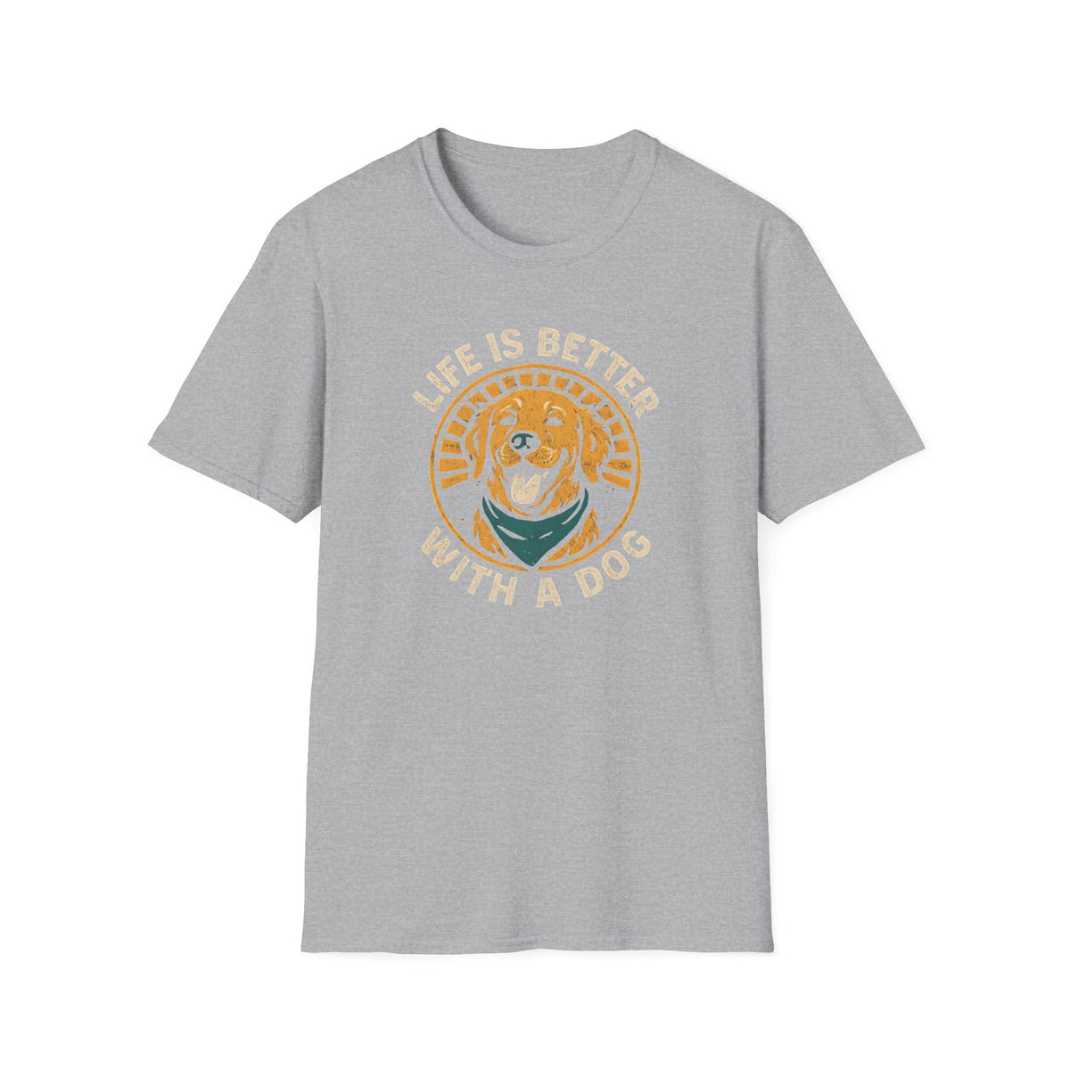 Golden Retriever Logo T-Shirt